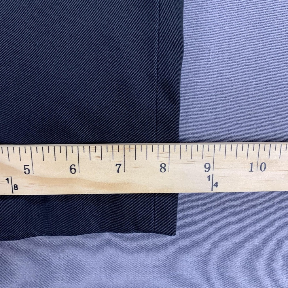 Brooks Brothers Pants Mens 40x30 (38x30) Black Advantage Chino Clark Flat Front - Picture 14 of 16